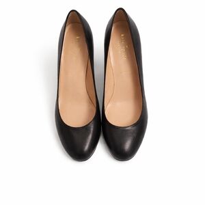 Kate Spade Black Leather Heels